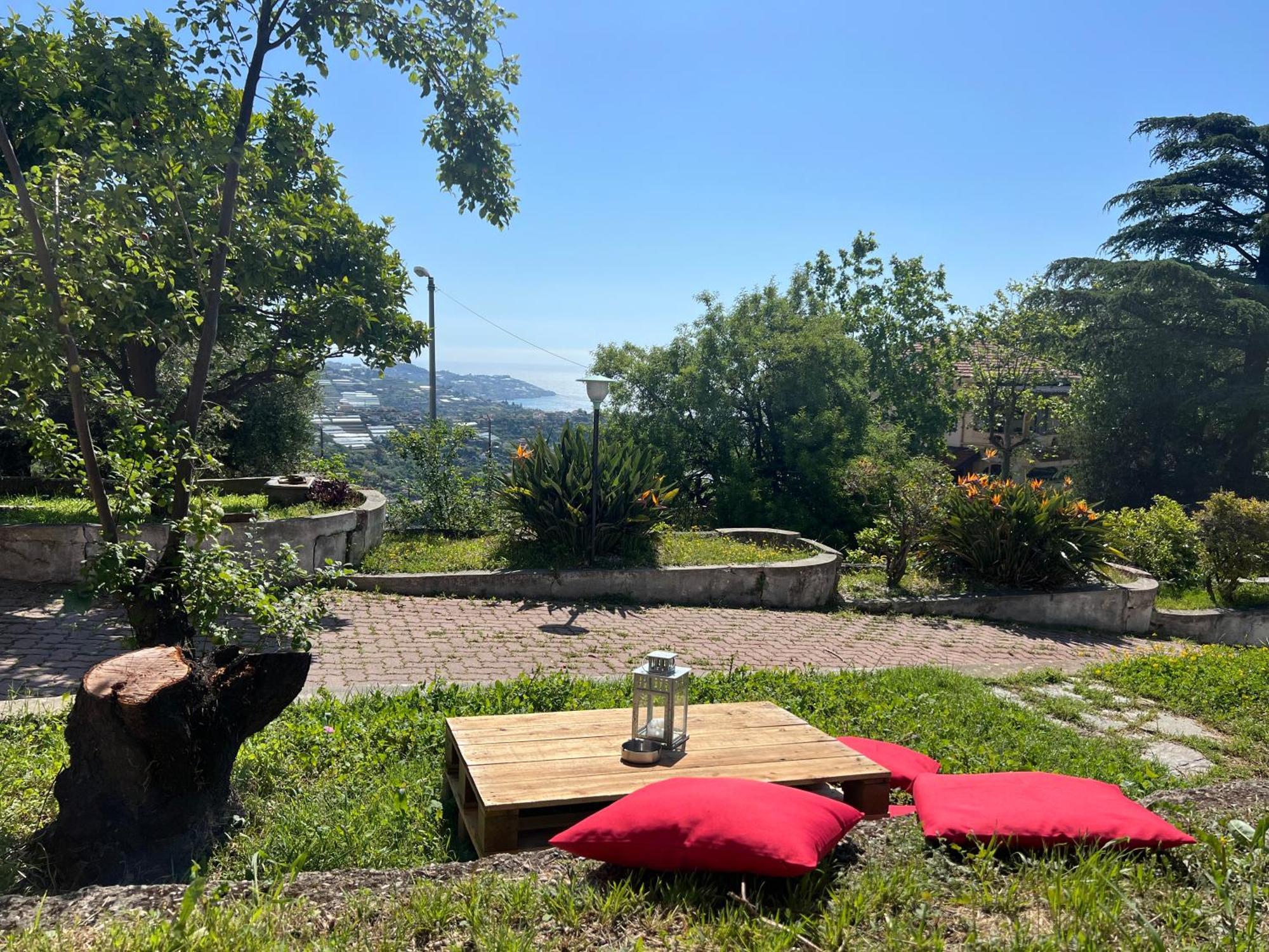 Villa In Collina Vista Mare Sanremo Ngoại thất bức ảnh